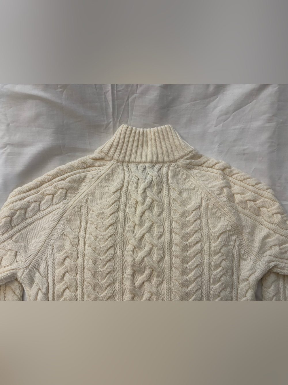 Aritzia Heritage knit merino wool 1/4 zip - Picture 7 of 12